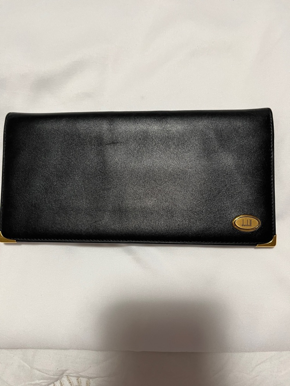 Dunhill Black Leather  Wallet authentic